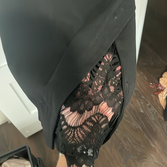 Astr Black Lace Midi Bodycon - Picture 4 of 8